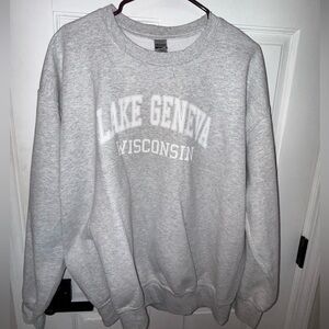 Tourist Lake Geneva sweater
